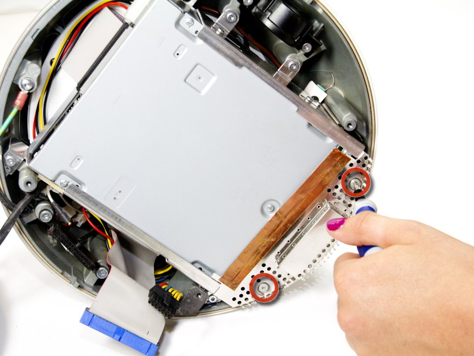 iMac G4 15" 700 MHz EMC 1873 Optical Drive Replacement iFixit Repair