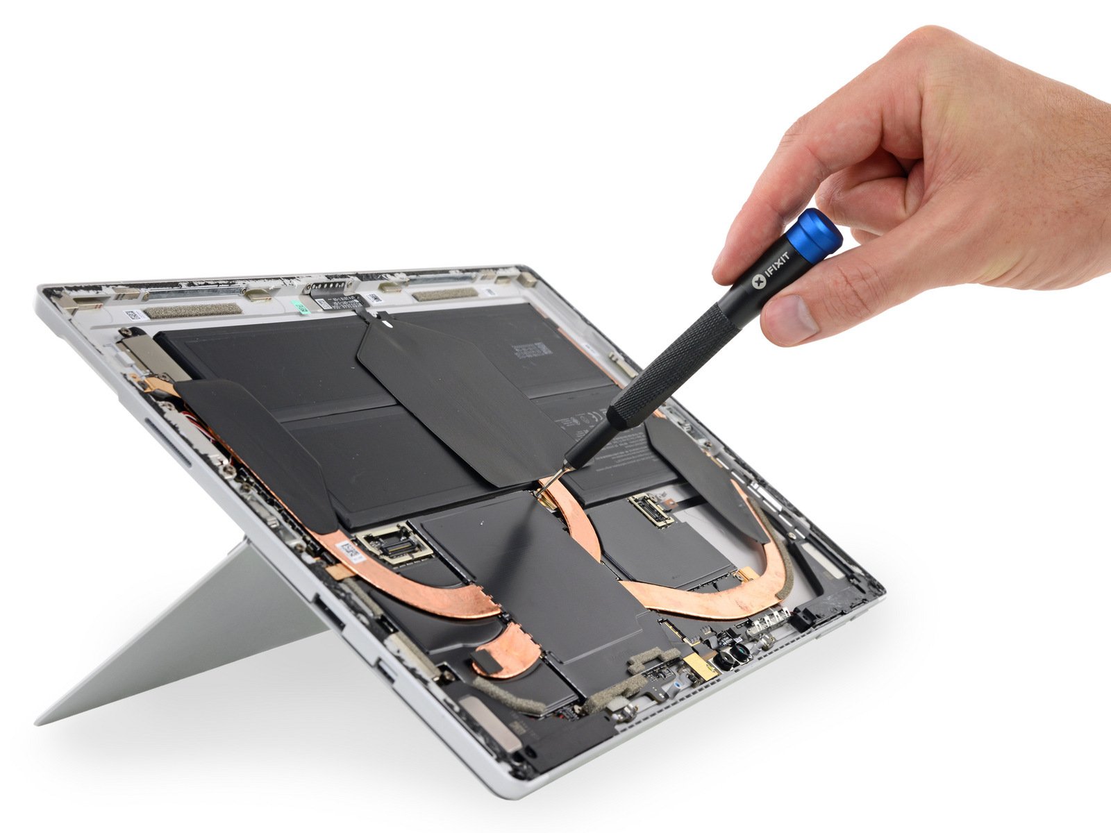 Surface Pro 5 + black = Surface Pro 6 | iFixit