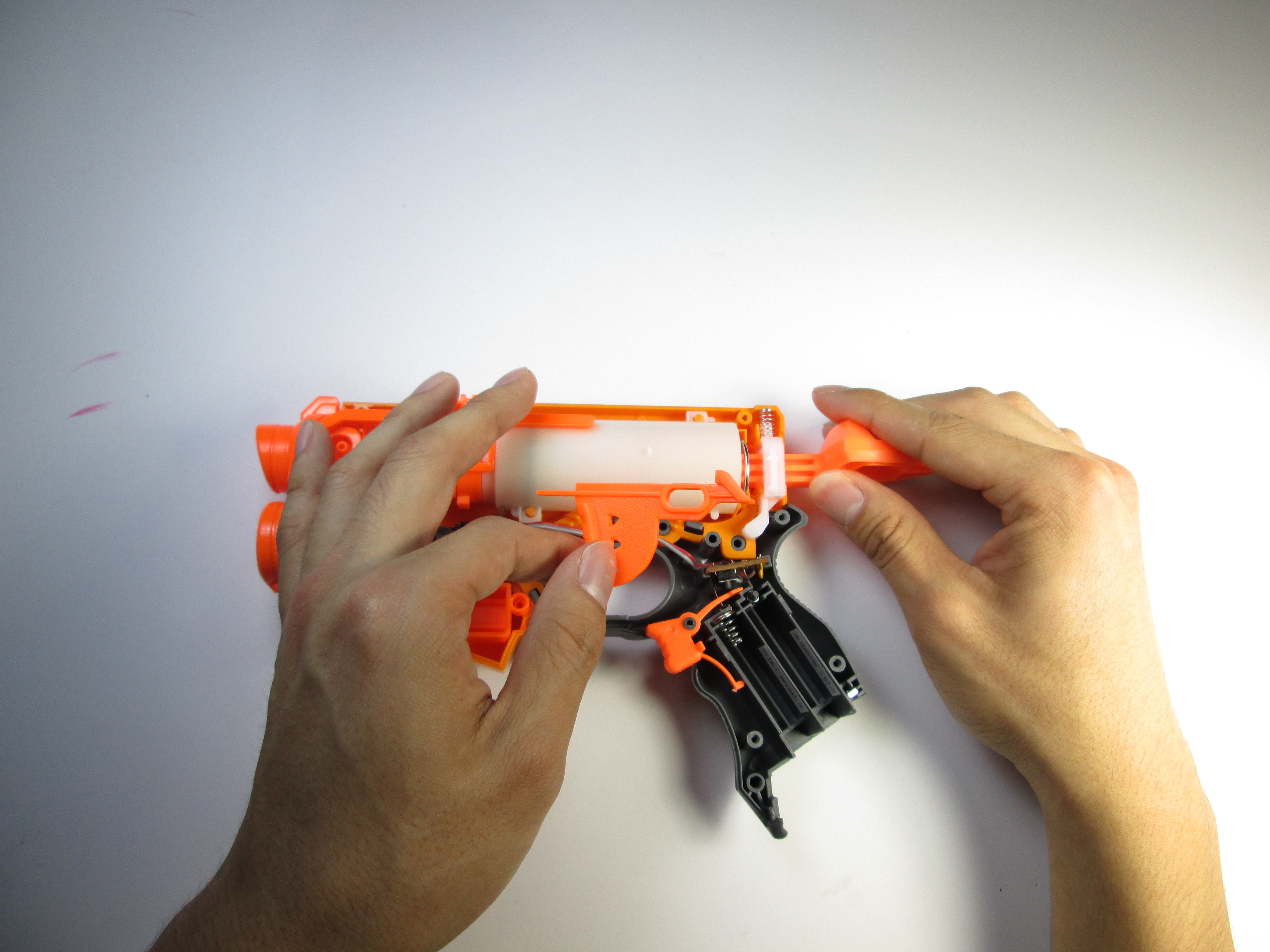 Nerf NStrike Firestrike Firing Trigger Replacement iFixit Repair Guide