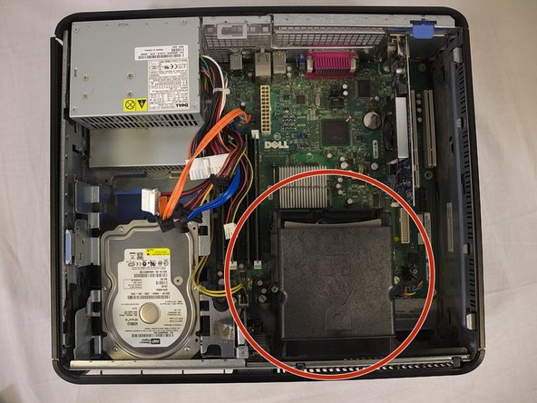 تعویض پردازشگر فرم فاکتور کوچک Optiplex 745 دل