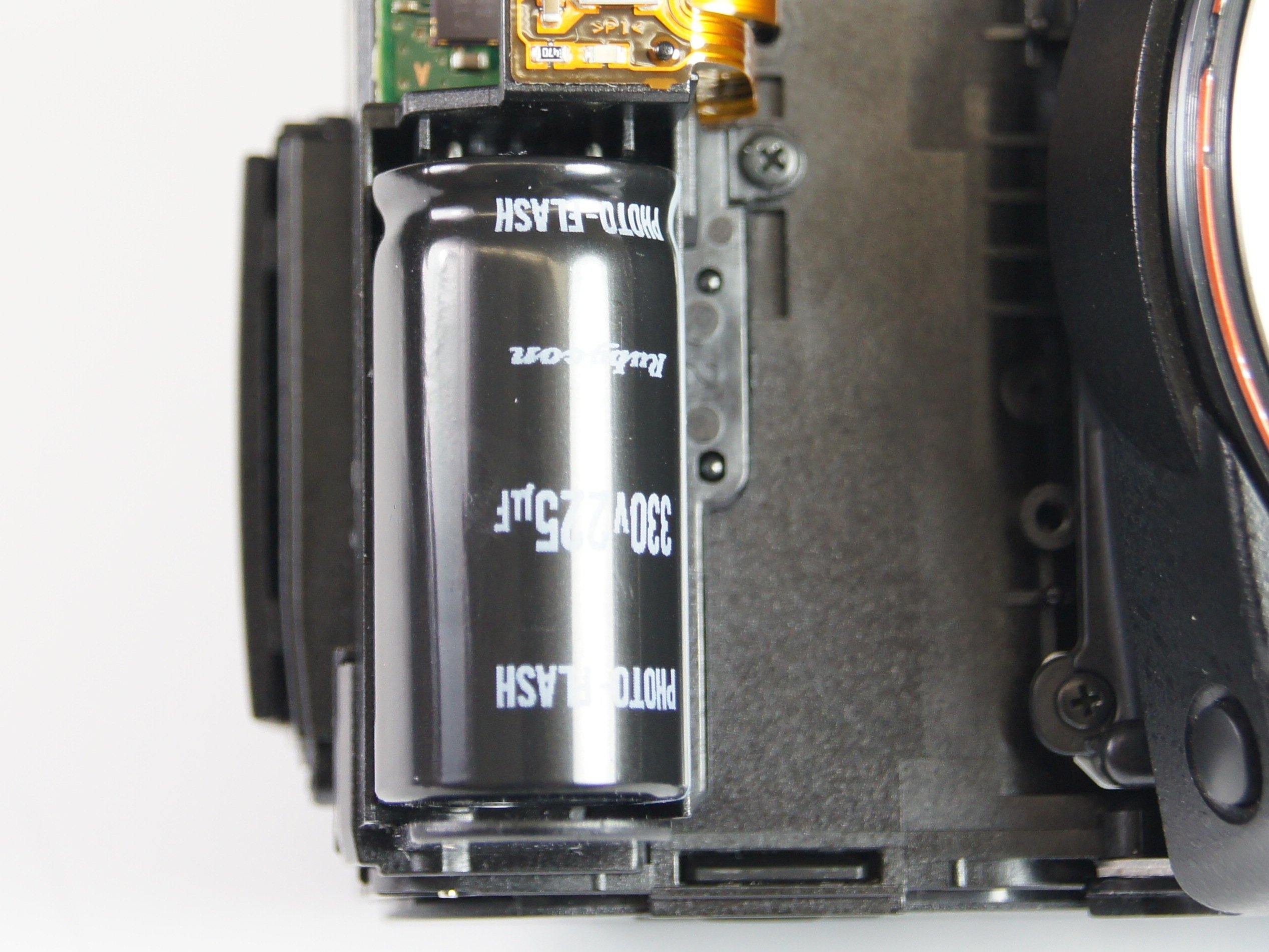 Sony SLT Alpha65V Flash Capacitor Replacement iFixit Repair Guide