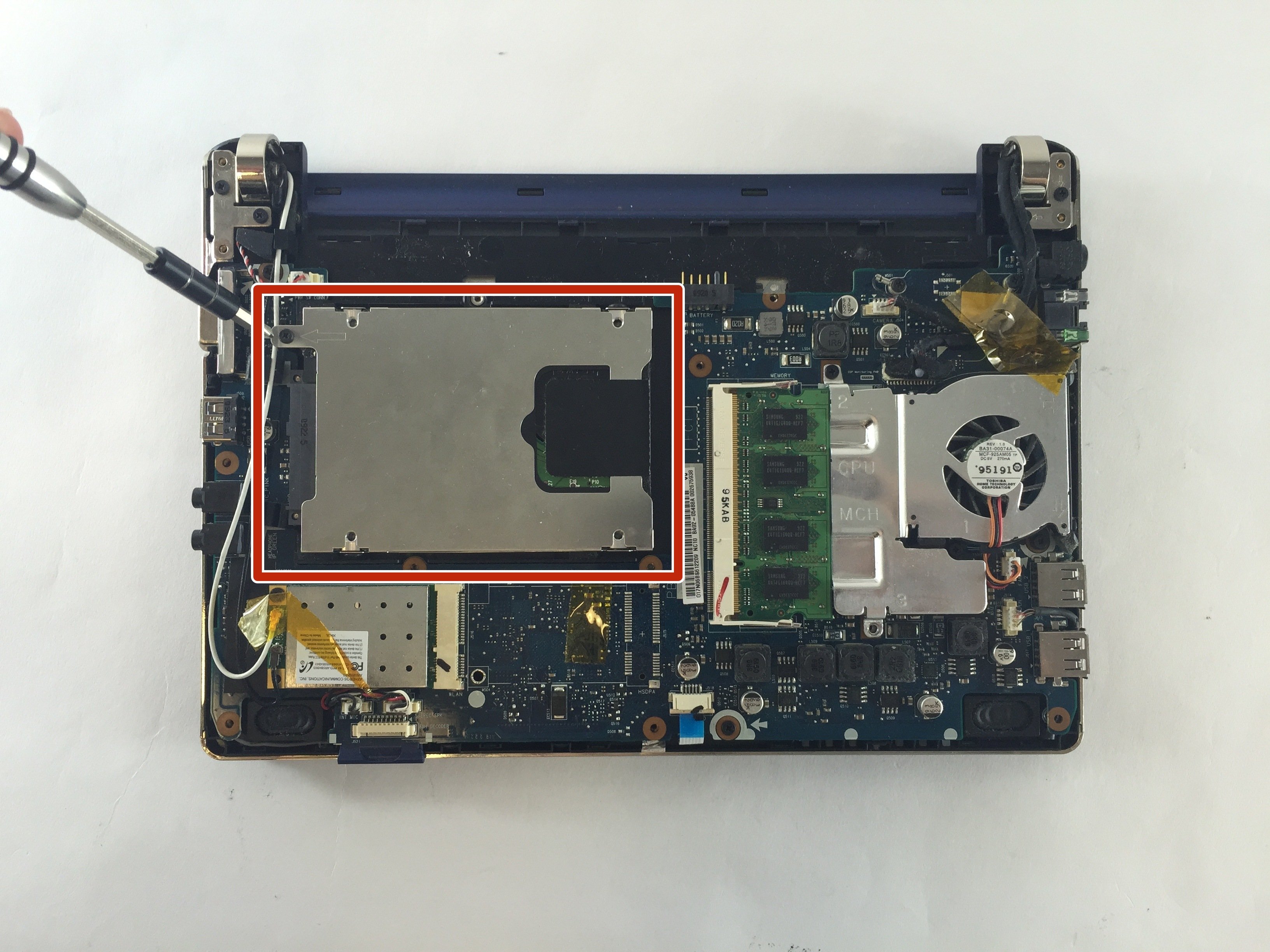 Samsung NPNC10KA02US Hard Drive Replacement iFixit Repair Guide