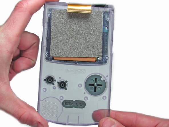 GameBoy color game console repair