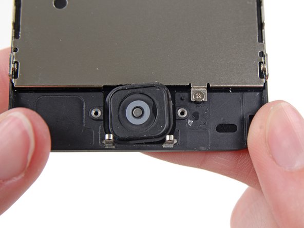 Image 2/2: This membrane is very thin. If you feel like you are going to tear the button, apply heat and try again.