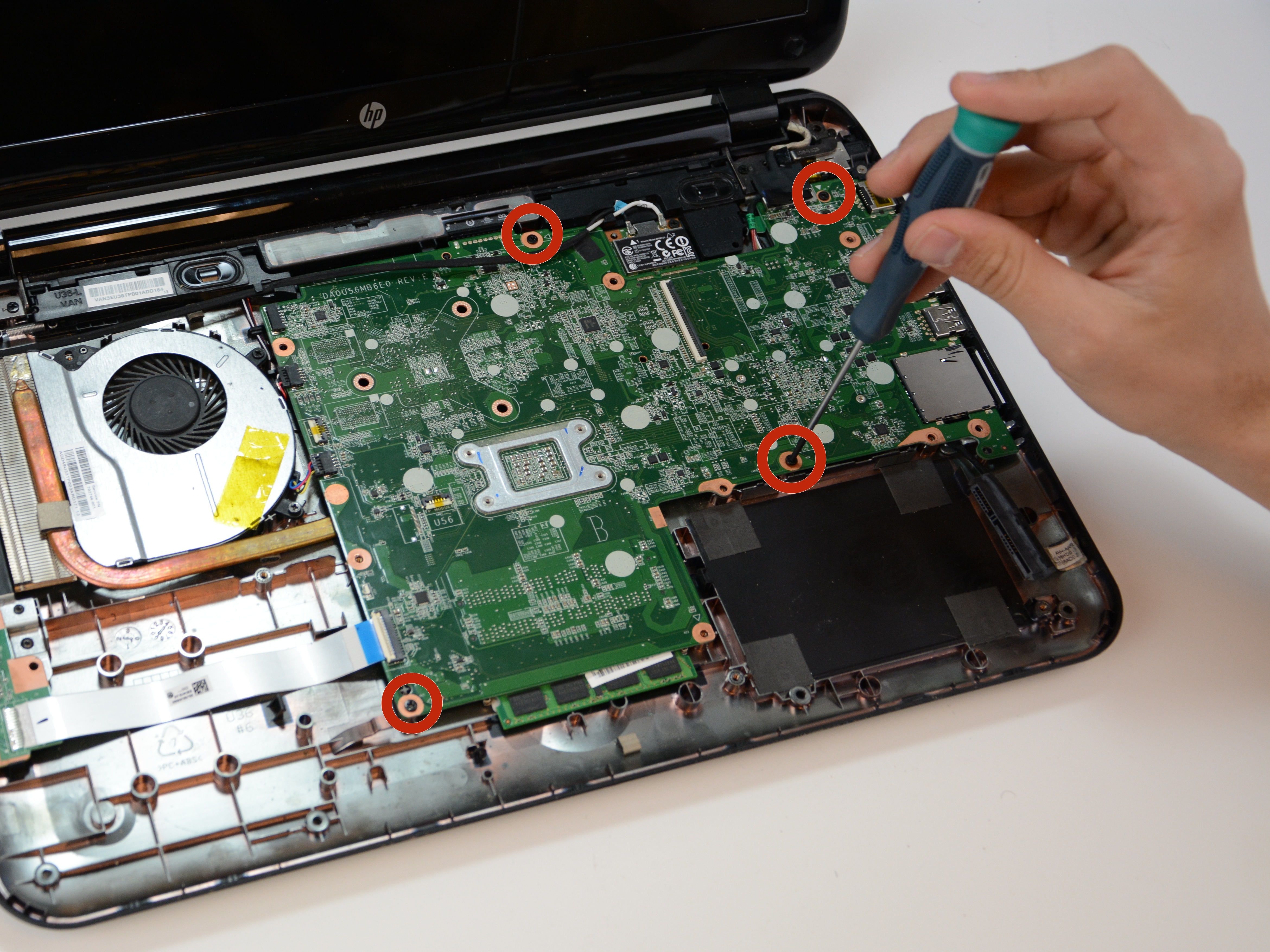 HP Pavilion Sleekbook 15b142dx RAM Replacement iFixit Repair Guide