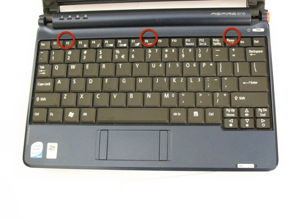 There are three tabs located on the top of the keyboard.