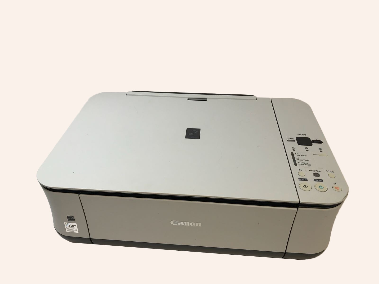 Canon mp250 как сканировать на компьютер