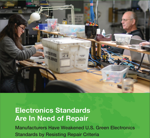 Green electronics standards repair