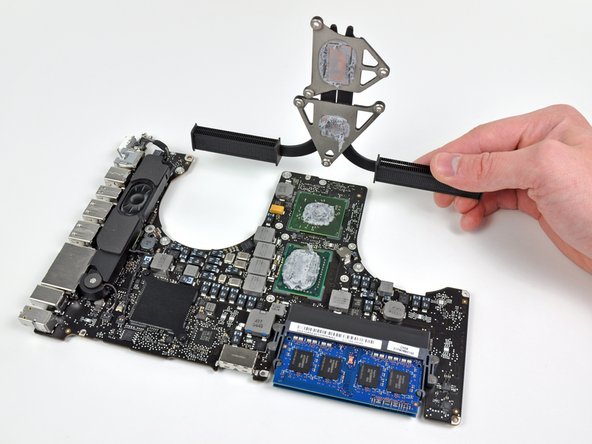 Macbook Pro 15 Unibody Late 11 Heat Sink Replacement Ifixit Repair Guide