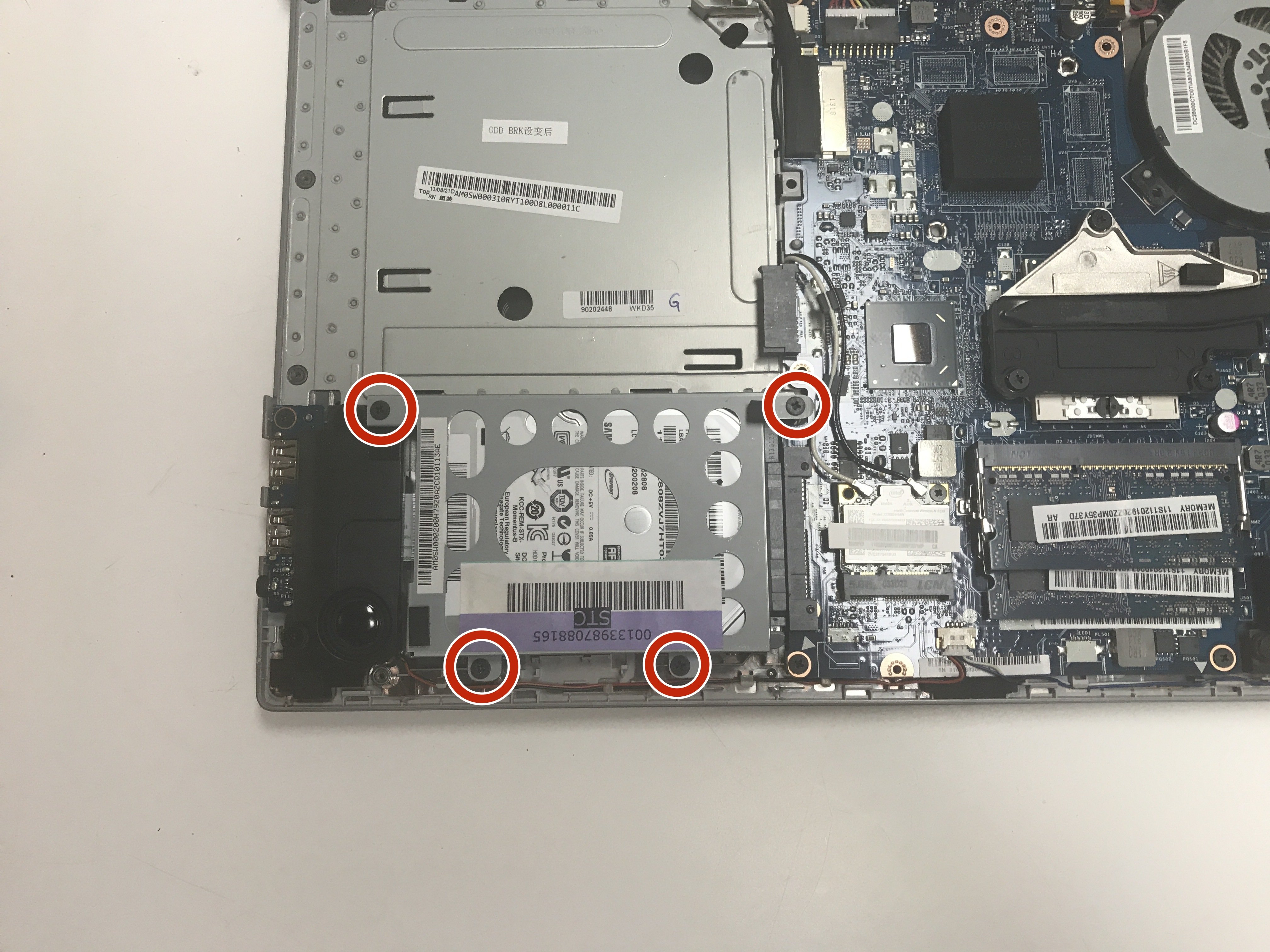 Lenovo IdeaPad P400 Touch Hard Drive Replacement - iFixit Repair Guide