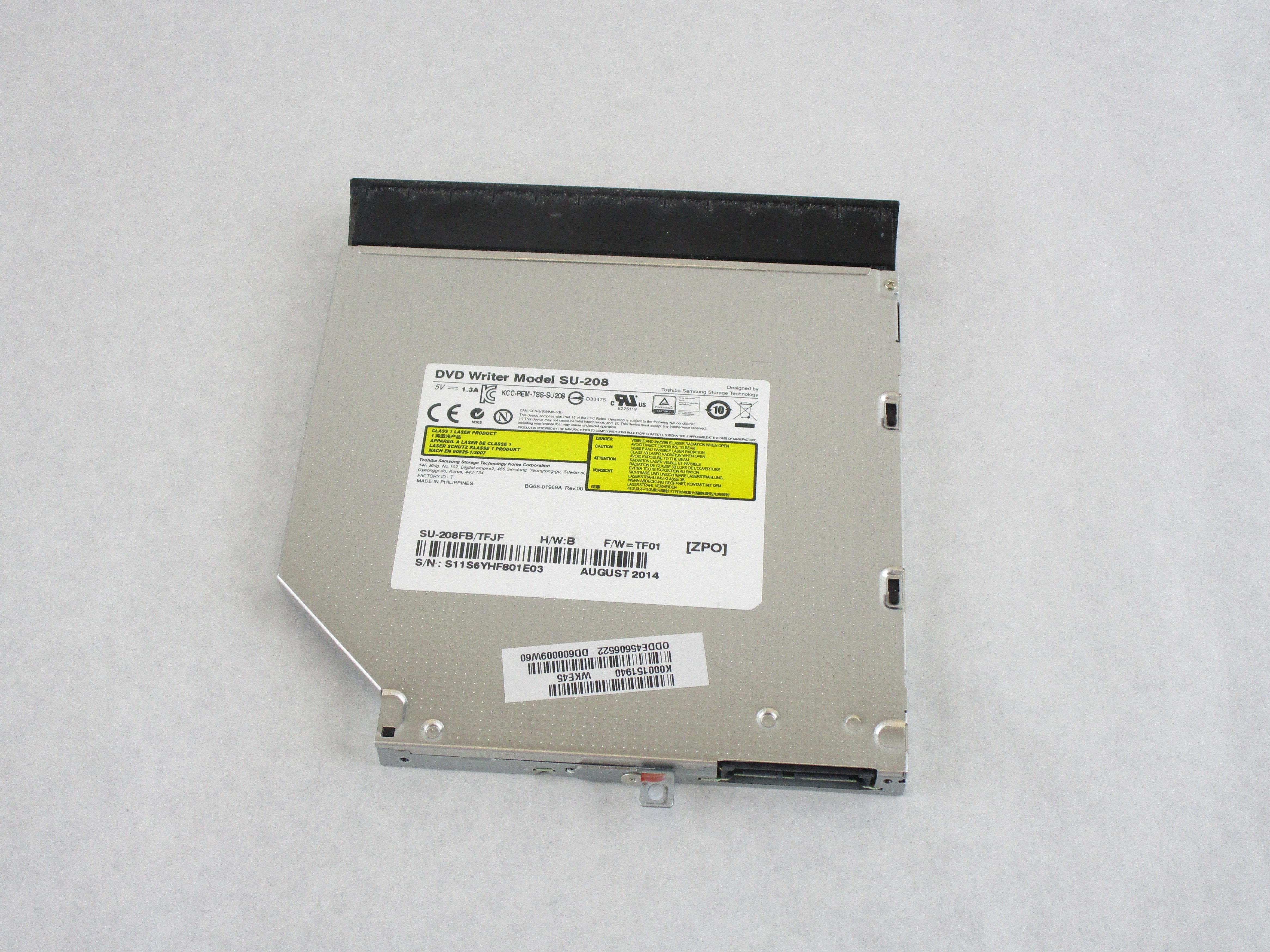 Toshiba Satellite C55DB5310 CD/DVD Drive Replacement iFixit Repair Guide