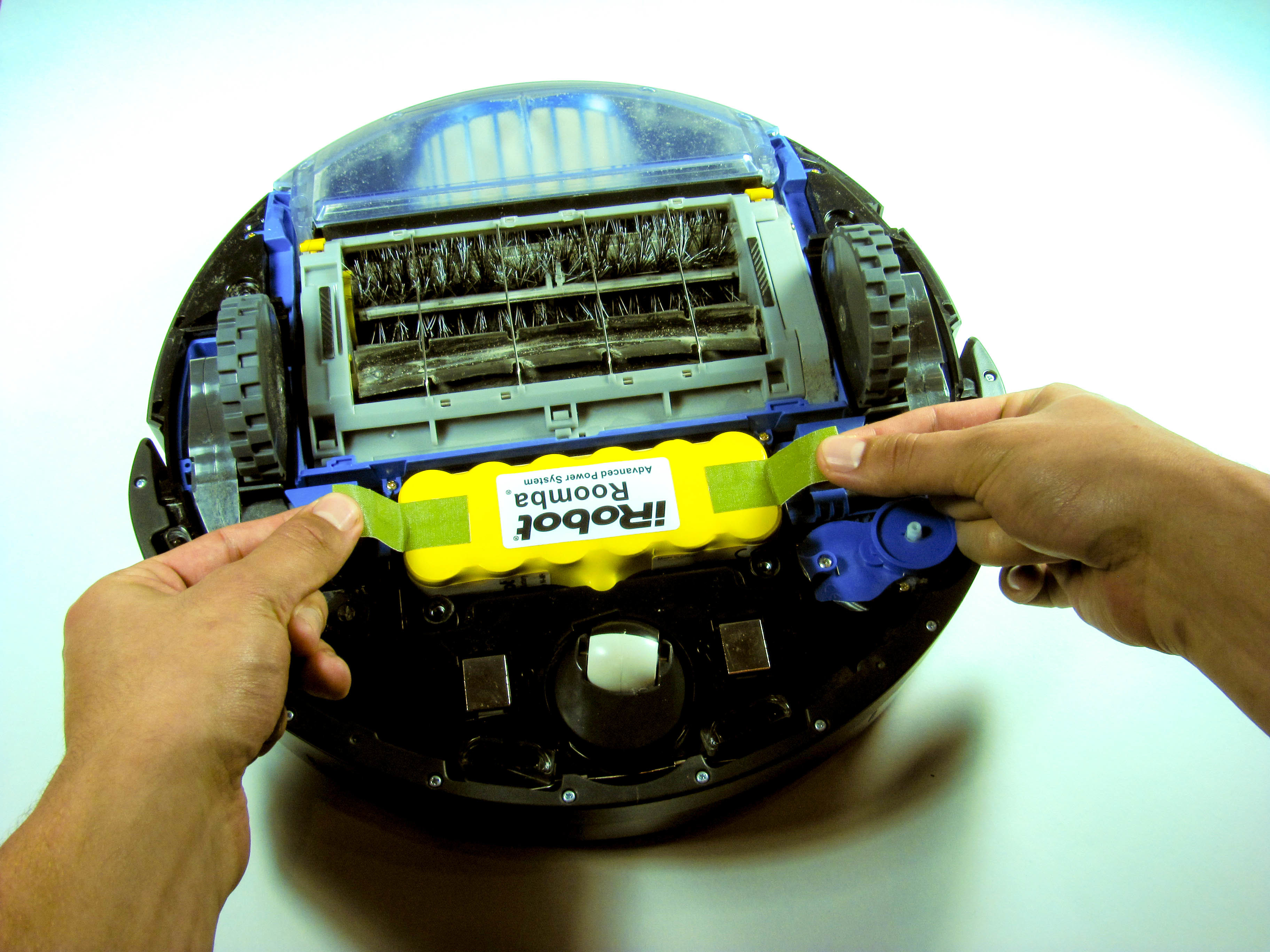 irobot battery dead