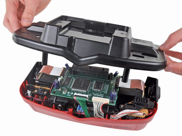 Removing the bottom cover of the Nintendo Virtual Boy