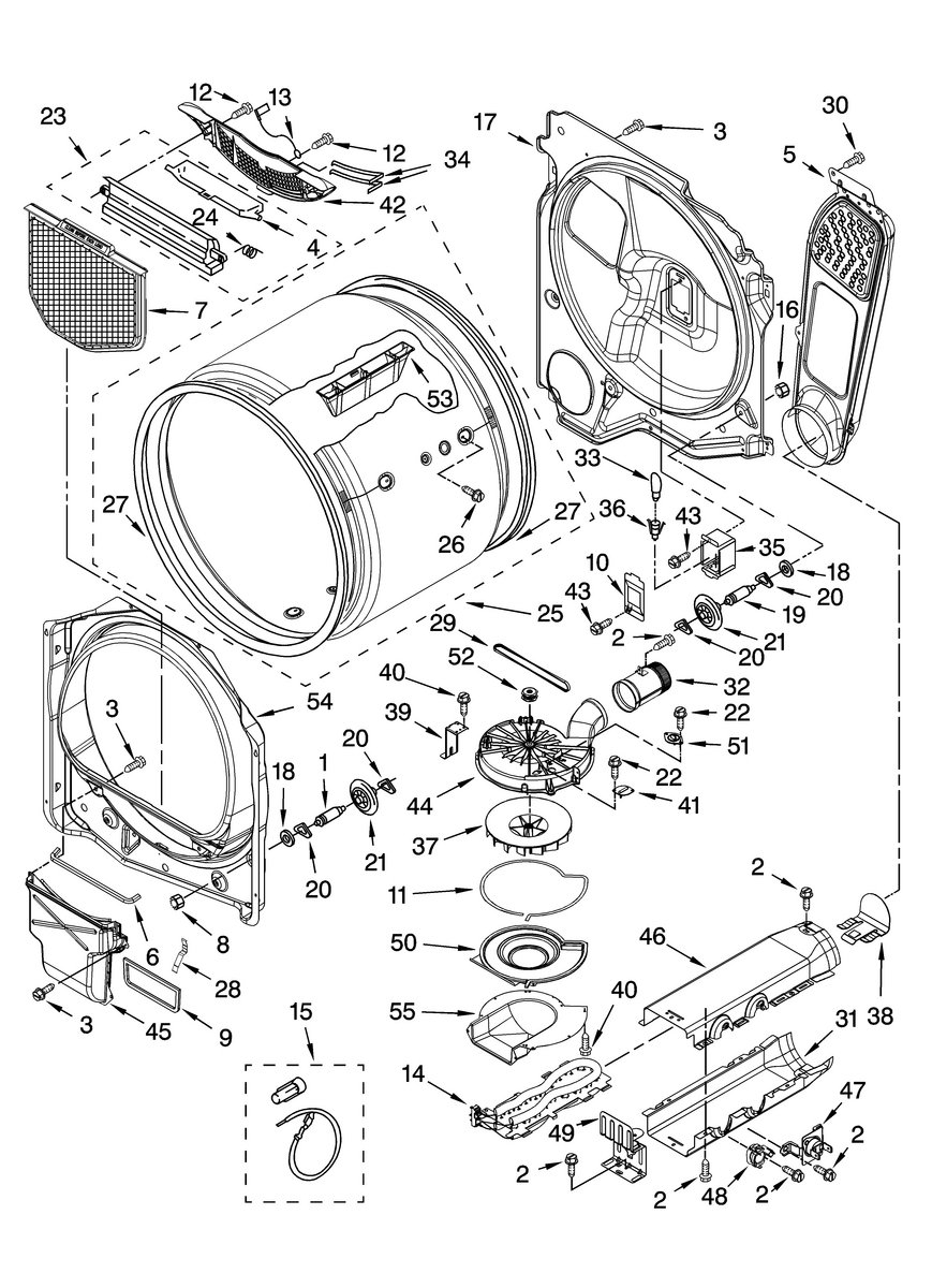 SOLVED: Dryer runs but clothes don't dry - Maytag Bravos quiet series 300 -  iFixit