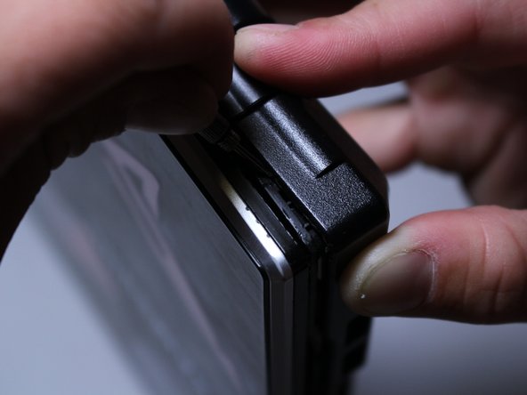 Work your way around the back corners of the computer as well.