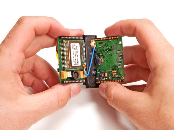 Image 2/3: The two modules can be split apart to examine their circuits.