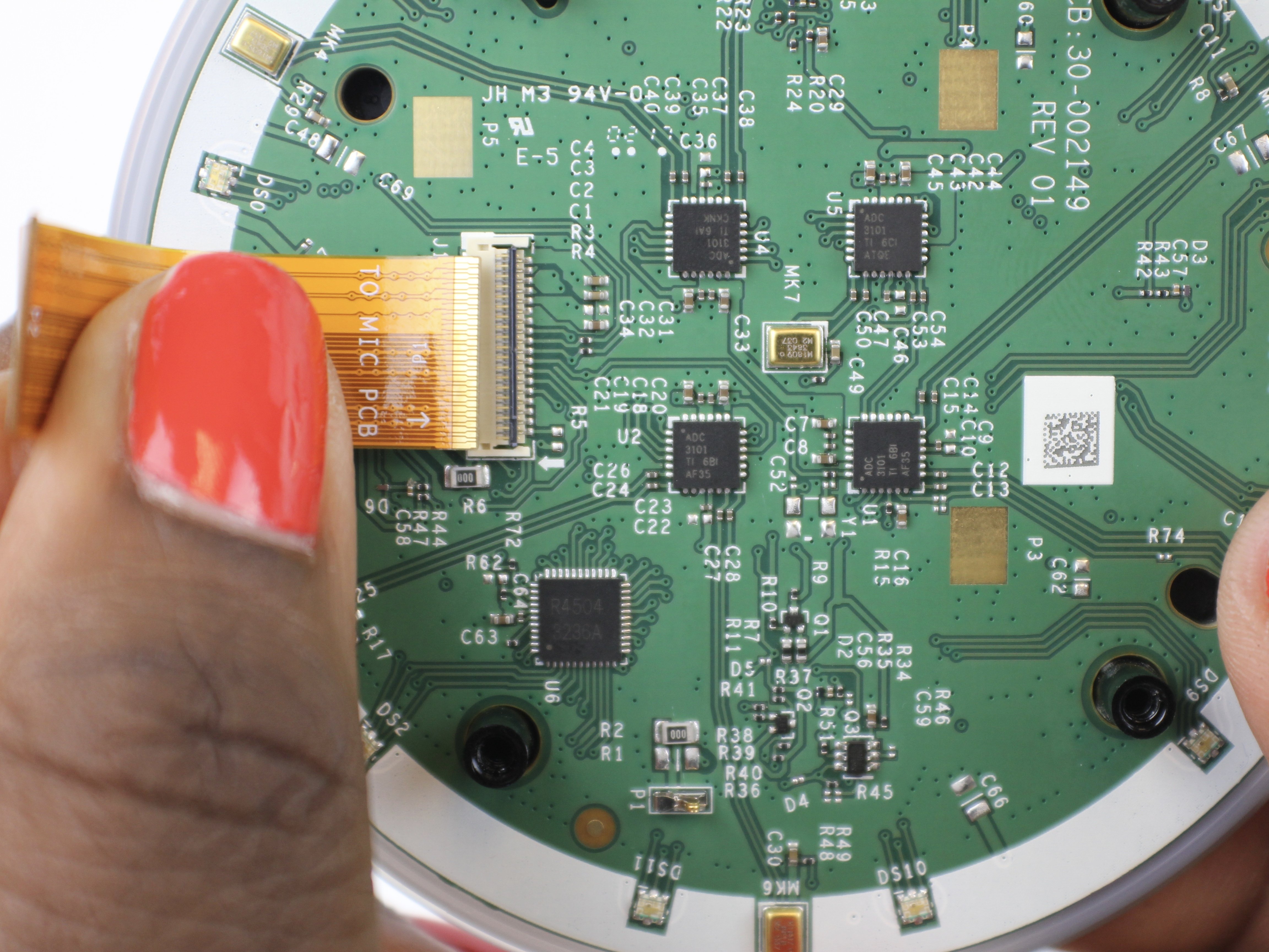 Amazon Echo Dot 2nd Generation Ribbon Cable Replacement iFixit Repair