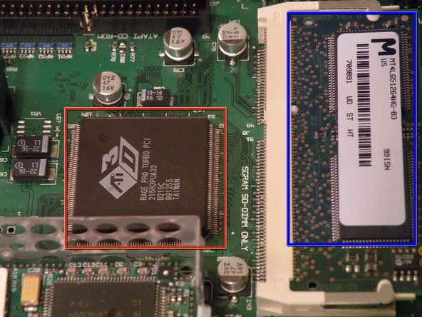 Image 2/2: The Video RAM DIMM: