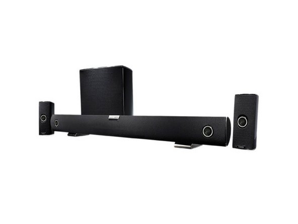 vizio sound bar led lights