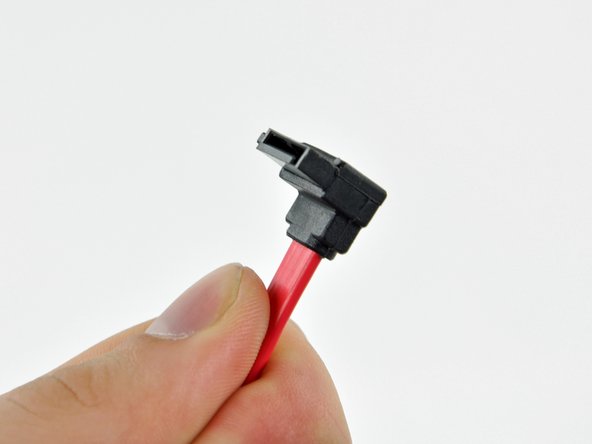 Image 1/1: The color of your SATA data cable may be different than the cable shown here.