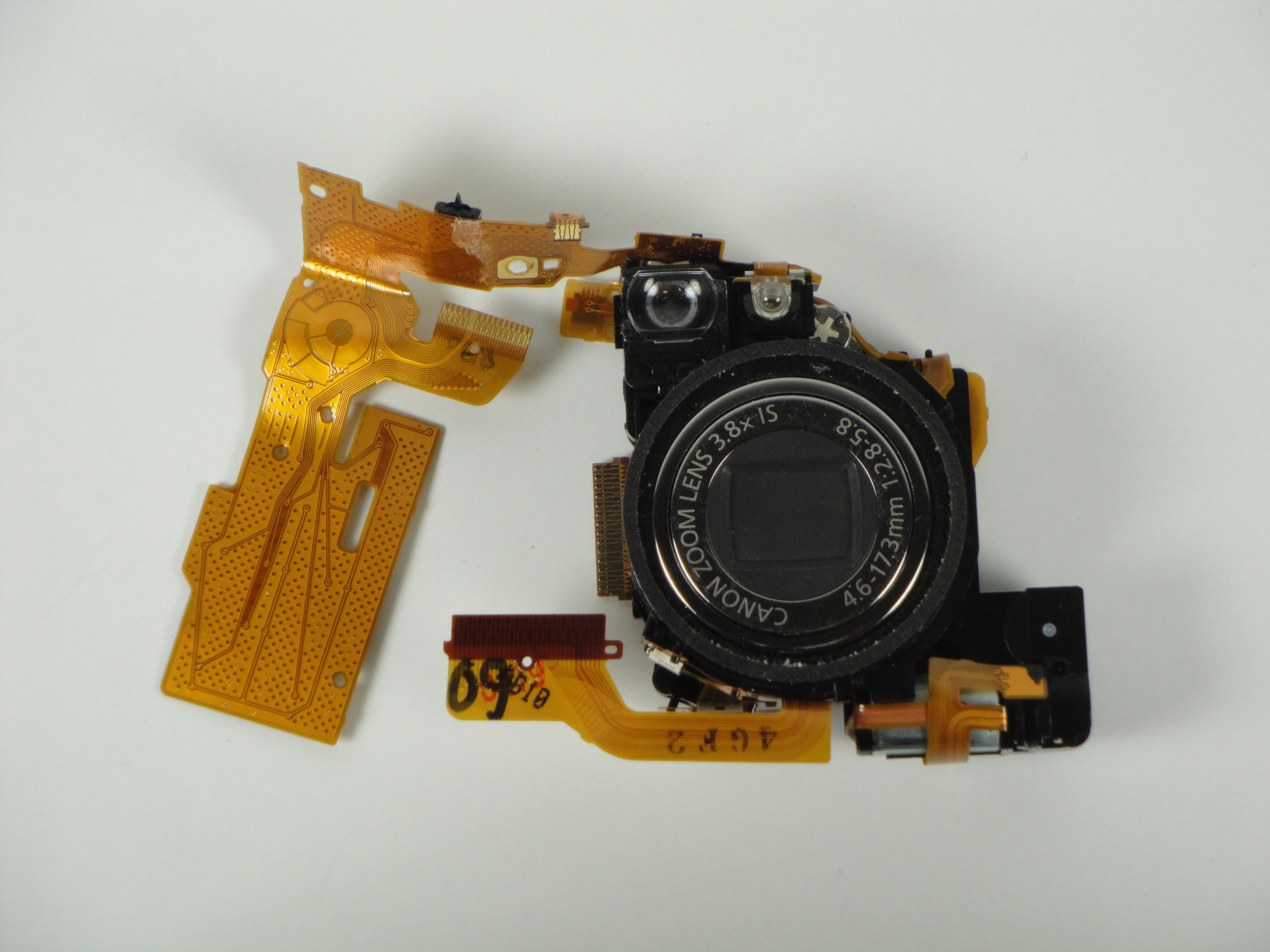 Disassembling Canon PowerShot SD800 IS Lens Assembly iFixit Repair Guide