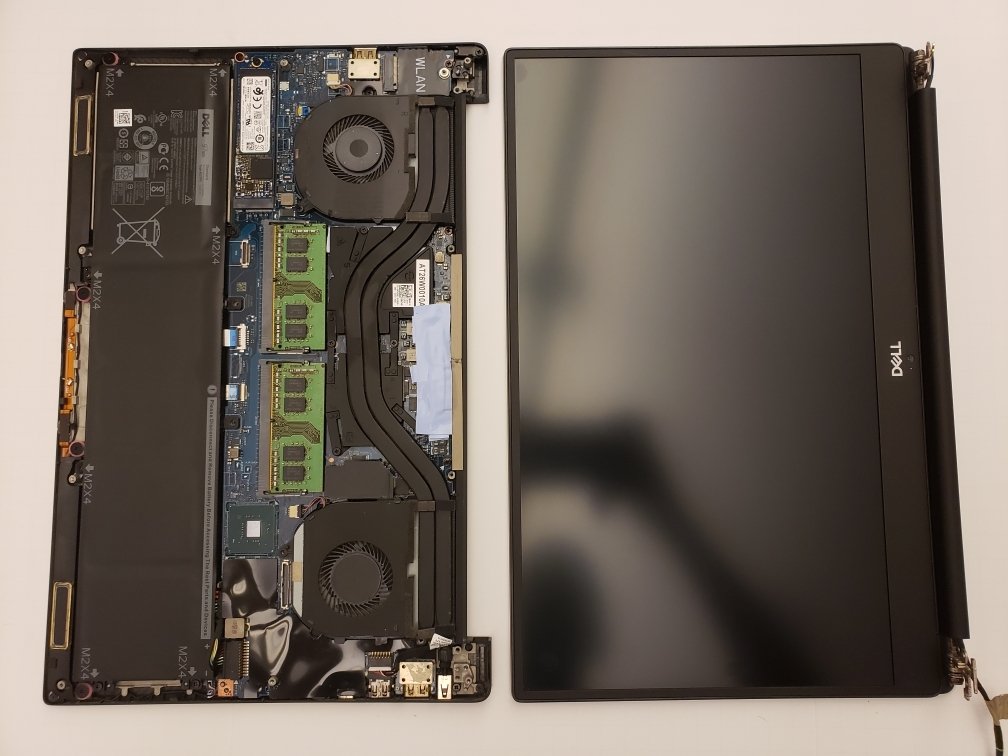 Dell XPS 15 9570 Display Replacement iFixit Repair Guide
