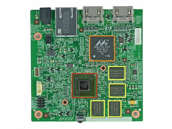 And here comes the Co-Star's motherboard strolling down the red carpet: