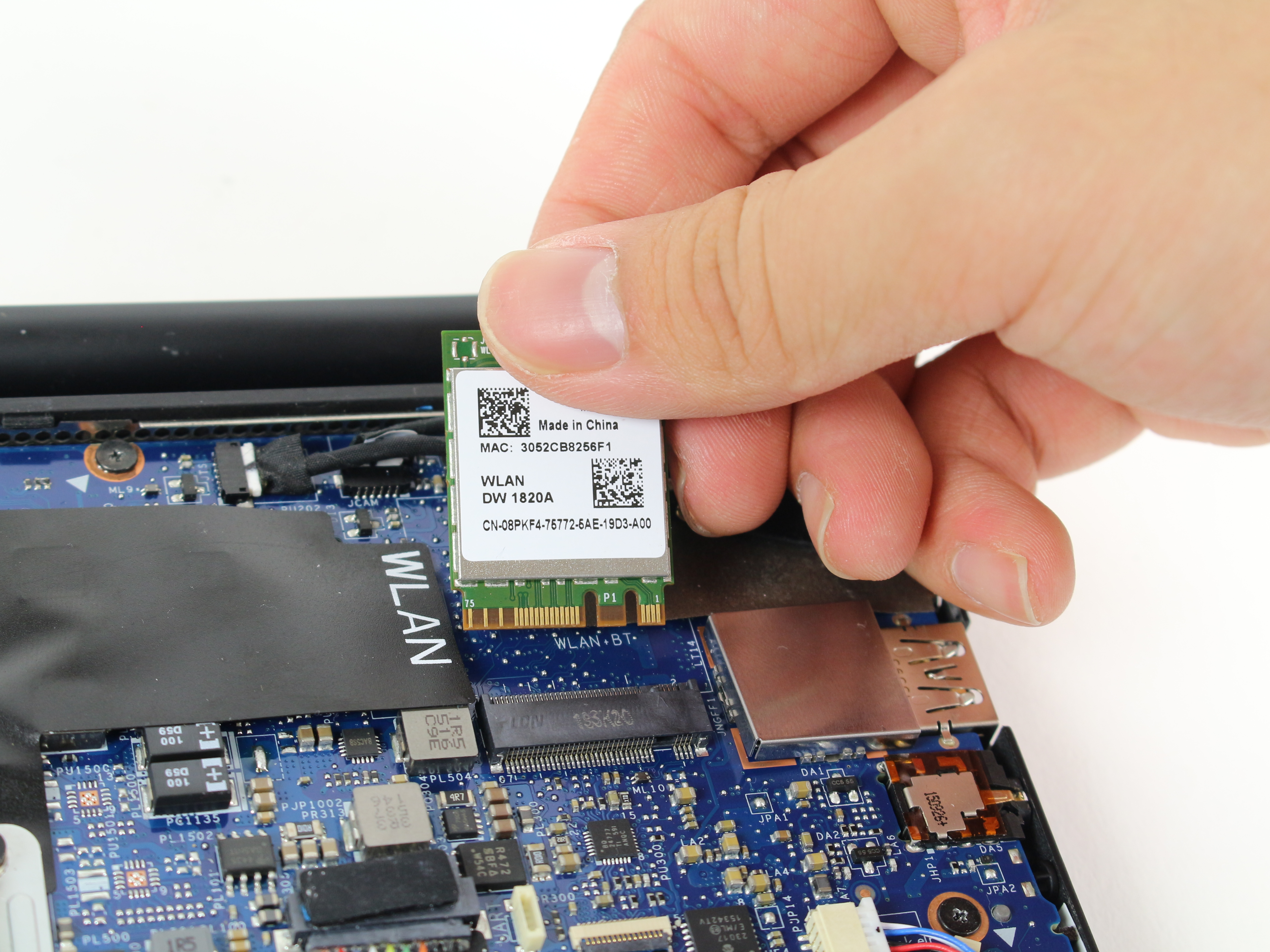 Dell XPS 13 9350 Wireless Card Replacement iFixit Repair Guide