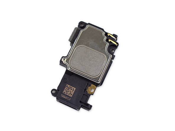 Image 3/3: The 6s speaker appears to be a very close cousin to the speaker from the [https://www.ifixit.com/Teardown/iPhone+6+Teardown/29213#s69270|iPhone 6|new_window=true]. We suspect the difference in shape can be attributed to the addition of the Taptic Engine.