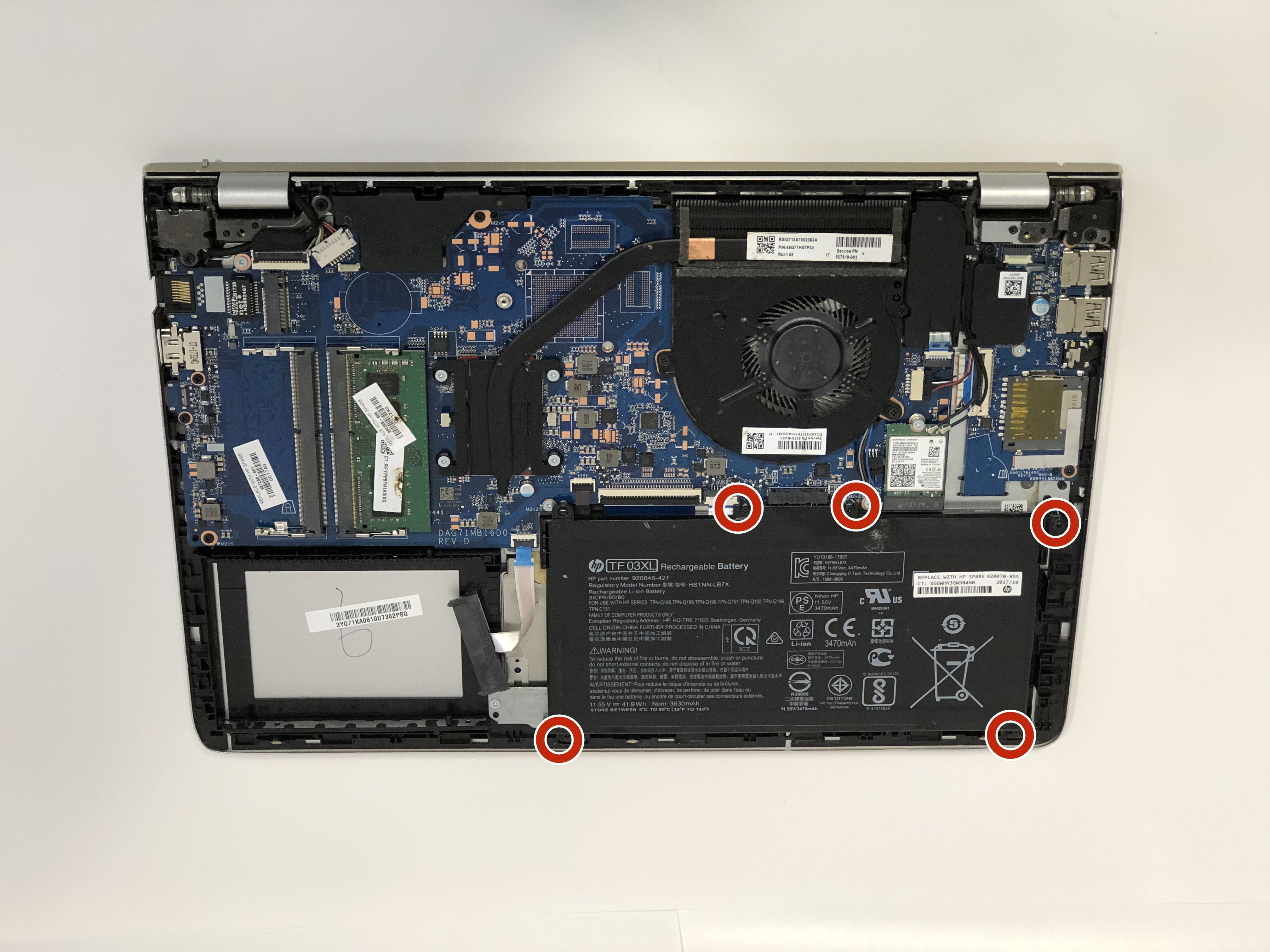 hp-pavilion-14-bk061st-battery-replacement-ifixit-repair-guide