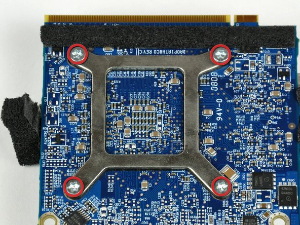 Image 1/2: It may be helpful to hold the socket from the other side of the video card with a Phillips screwdriver if the screws will not come out.