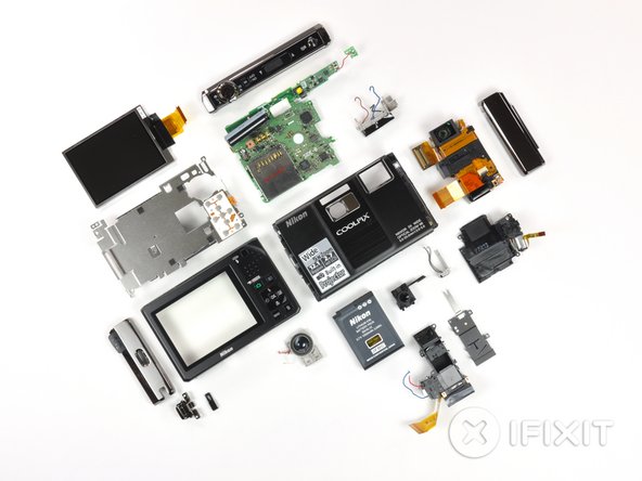 Nikon Coolpix S1000pj teardown