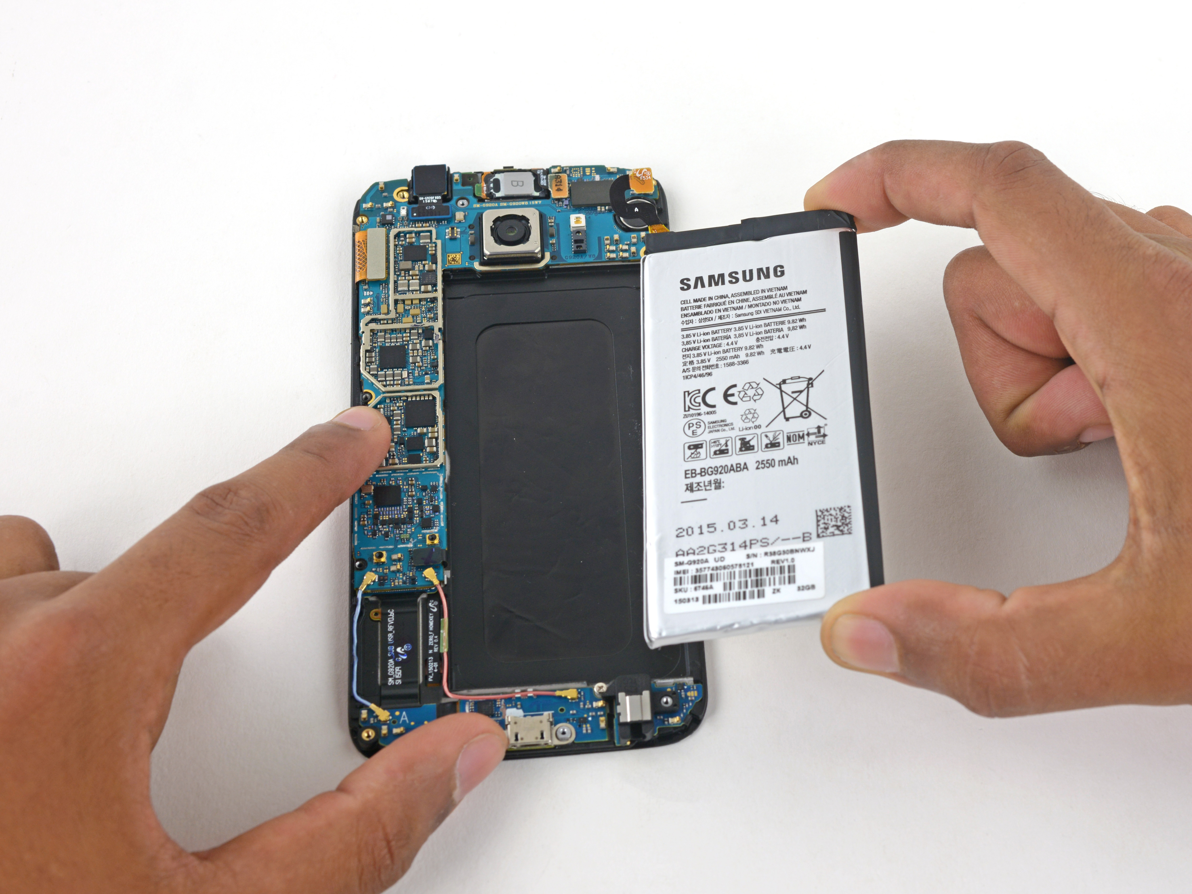 Samsung Galaxy S6 Battery Replacement  iFixit Repair Guide