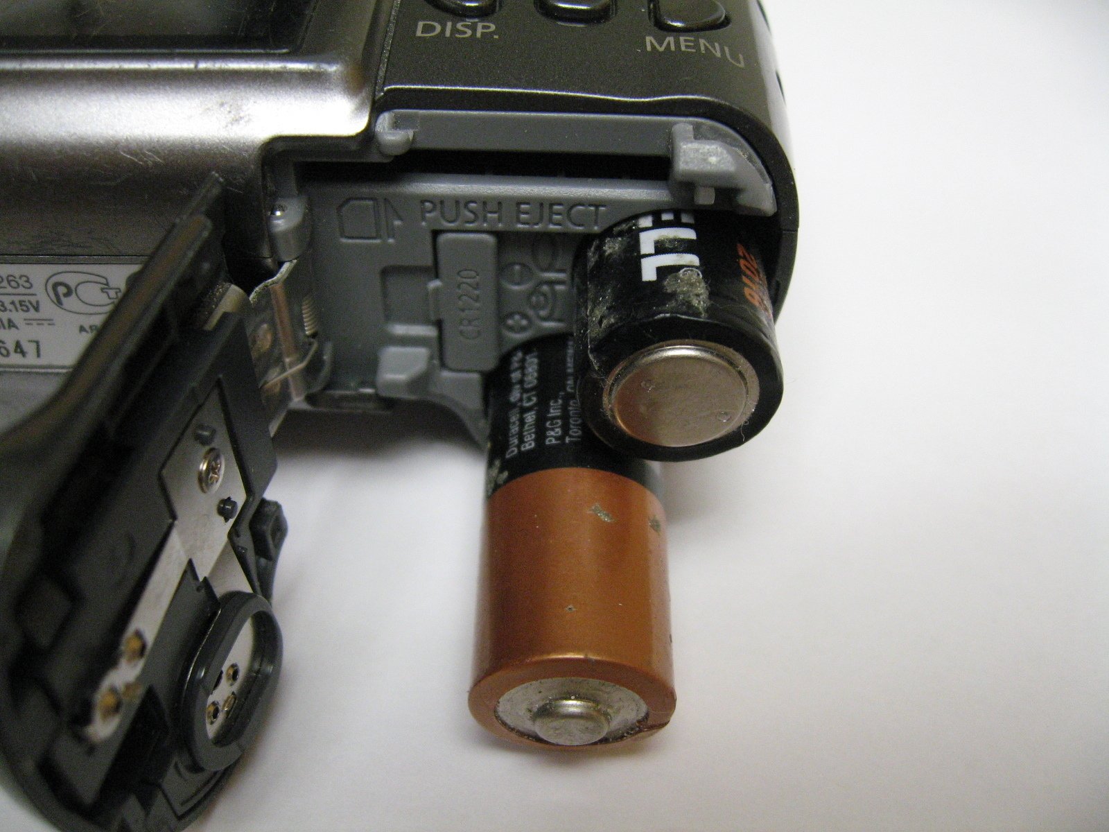 Canon PowerShot A590 IS Batteries Replacement iFixit Repair Guide