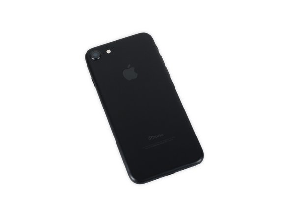 Matte black iPhone 7 ready for teardown