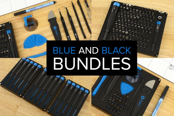 iFixit blue and black bundles for black friday