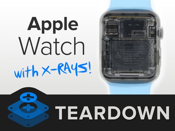 Apple Watch X-ray teardown banner