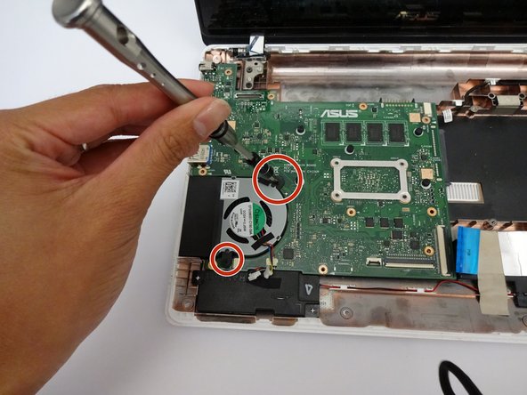 برداشت پیچ های زیر فن