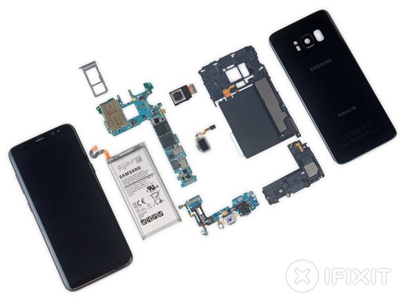 Samsung Galaxy S8 teardown