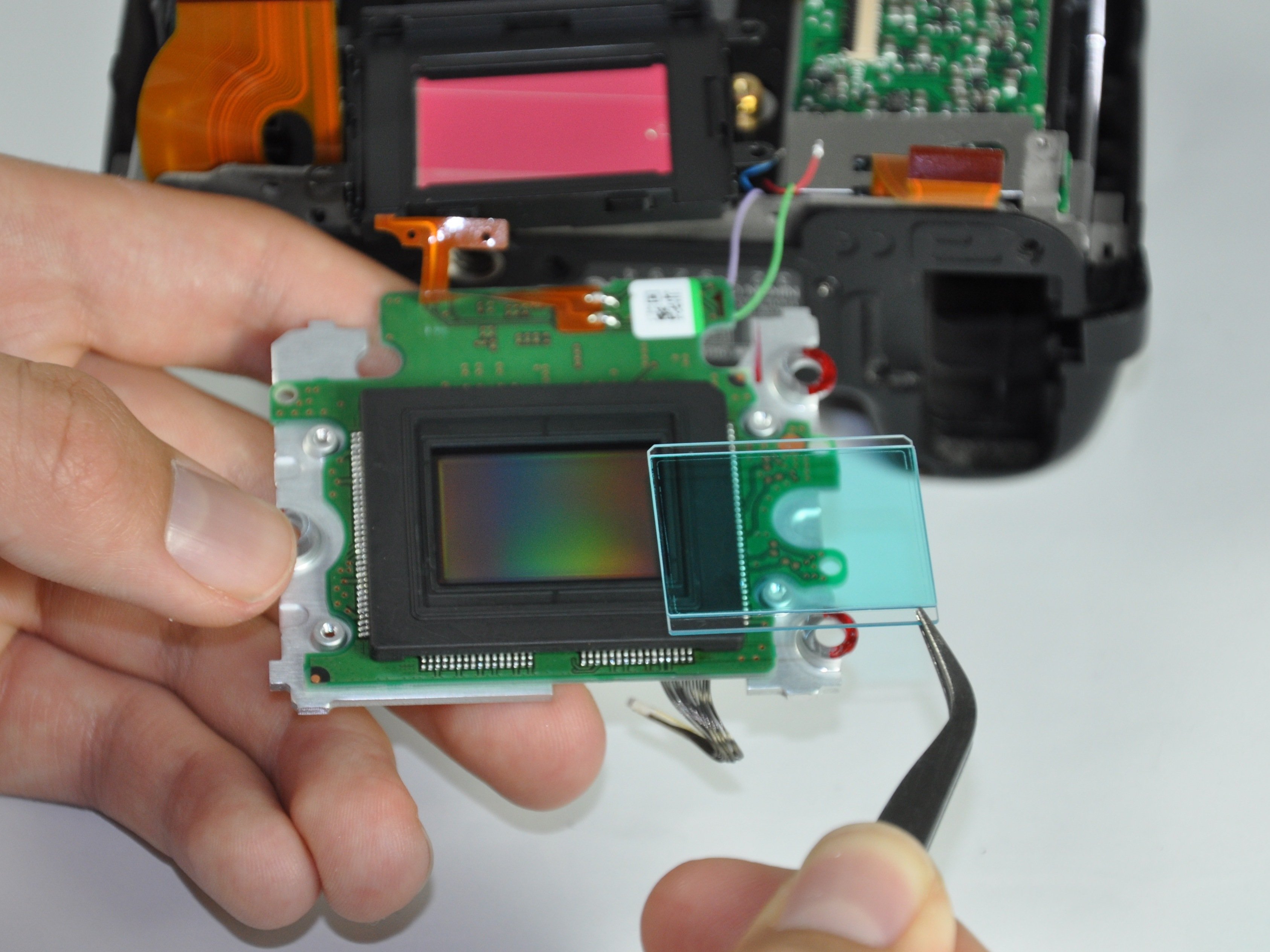 Nikon D5000 Sensor Filter Replacement iFixit Repair Guide