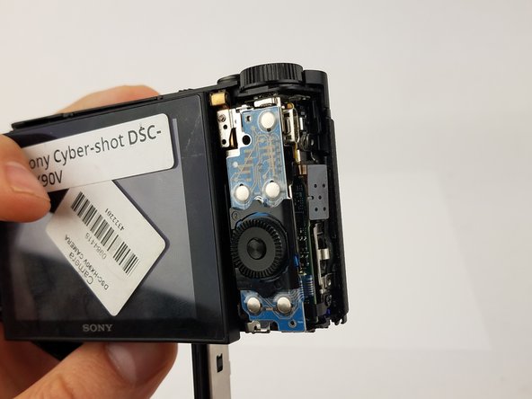 thumbnail image 2 of Repair Parts For Sony DSC-HX90V HX90 – Finder Button Side Outer Shell Cover Assy 2 of 5