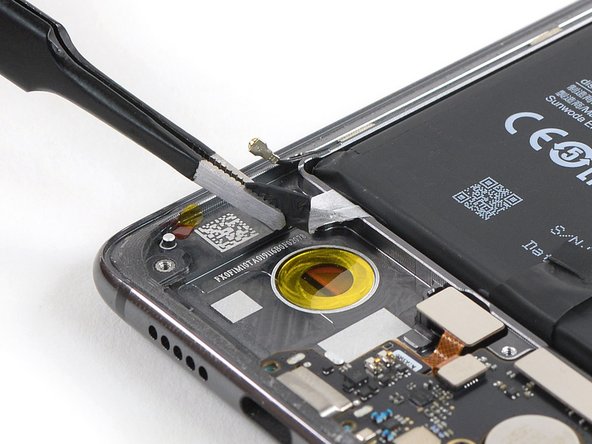 بیرون کشیدن دکمه چسبنده چپ