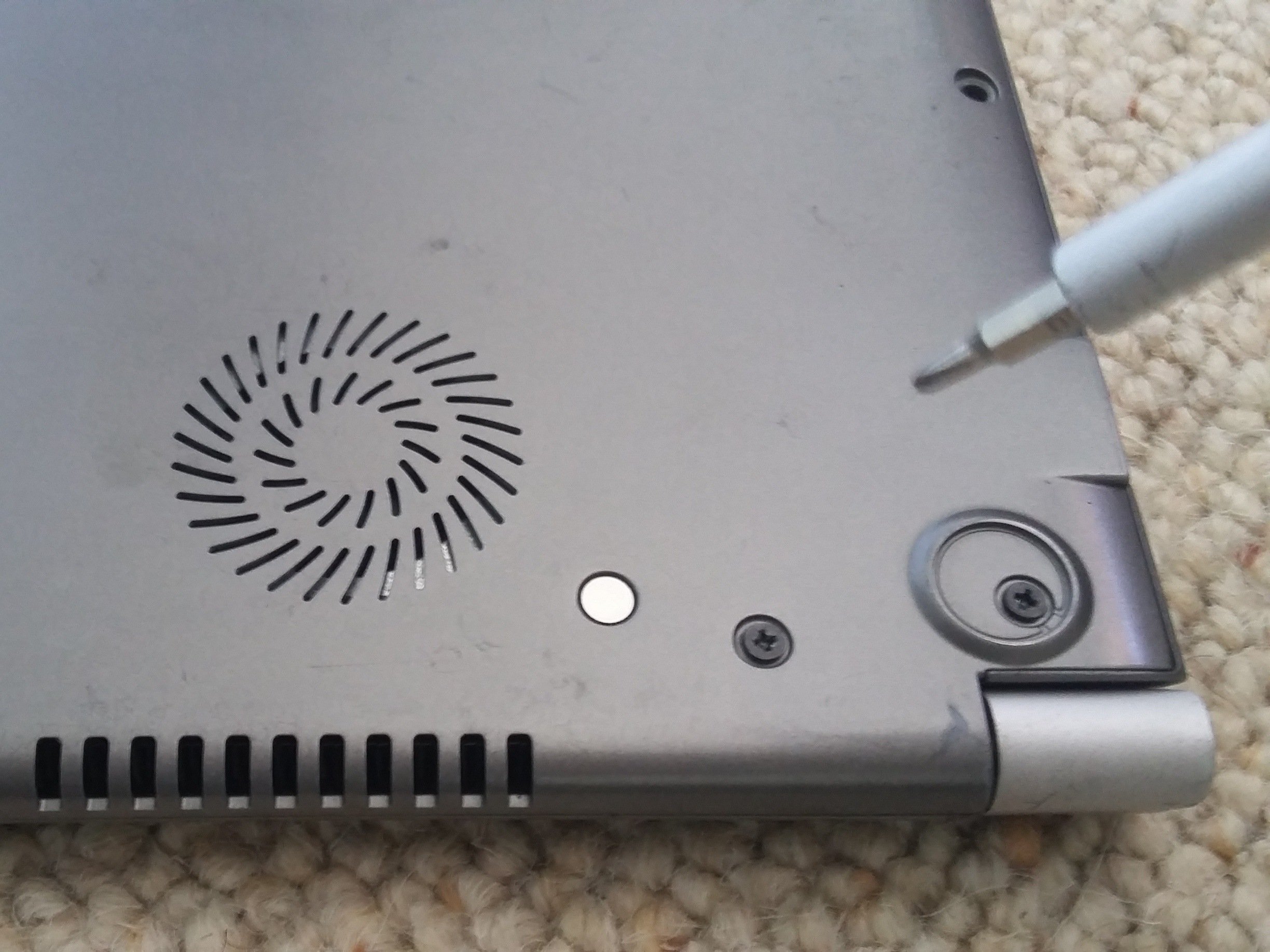 How to disable a faulty Toshiba Portege Z30 Pointer stick (Accupoint