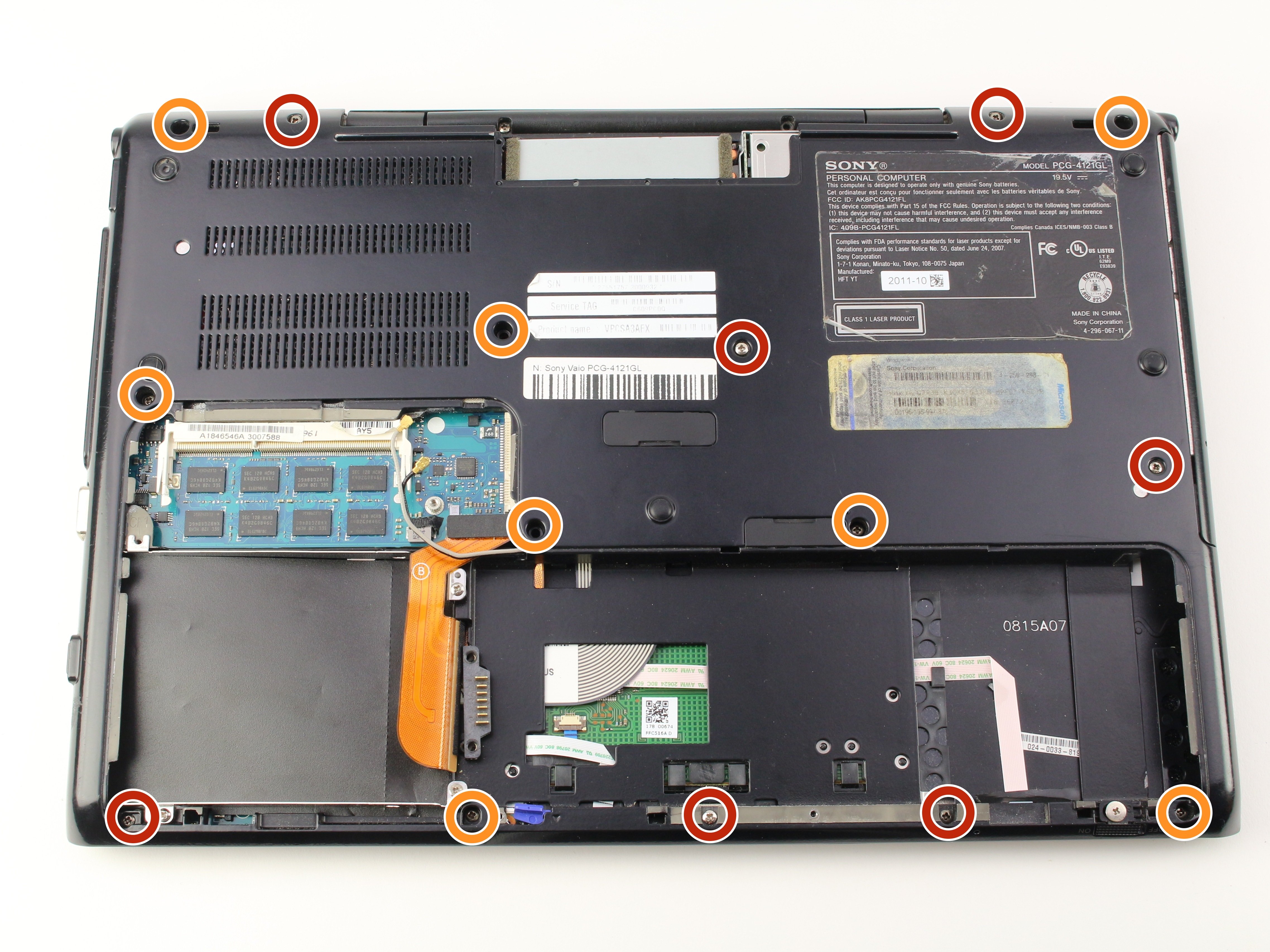 Bàn Phím Laptop Sony Vaio PCG 4121GM Keyboard