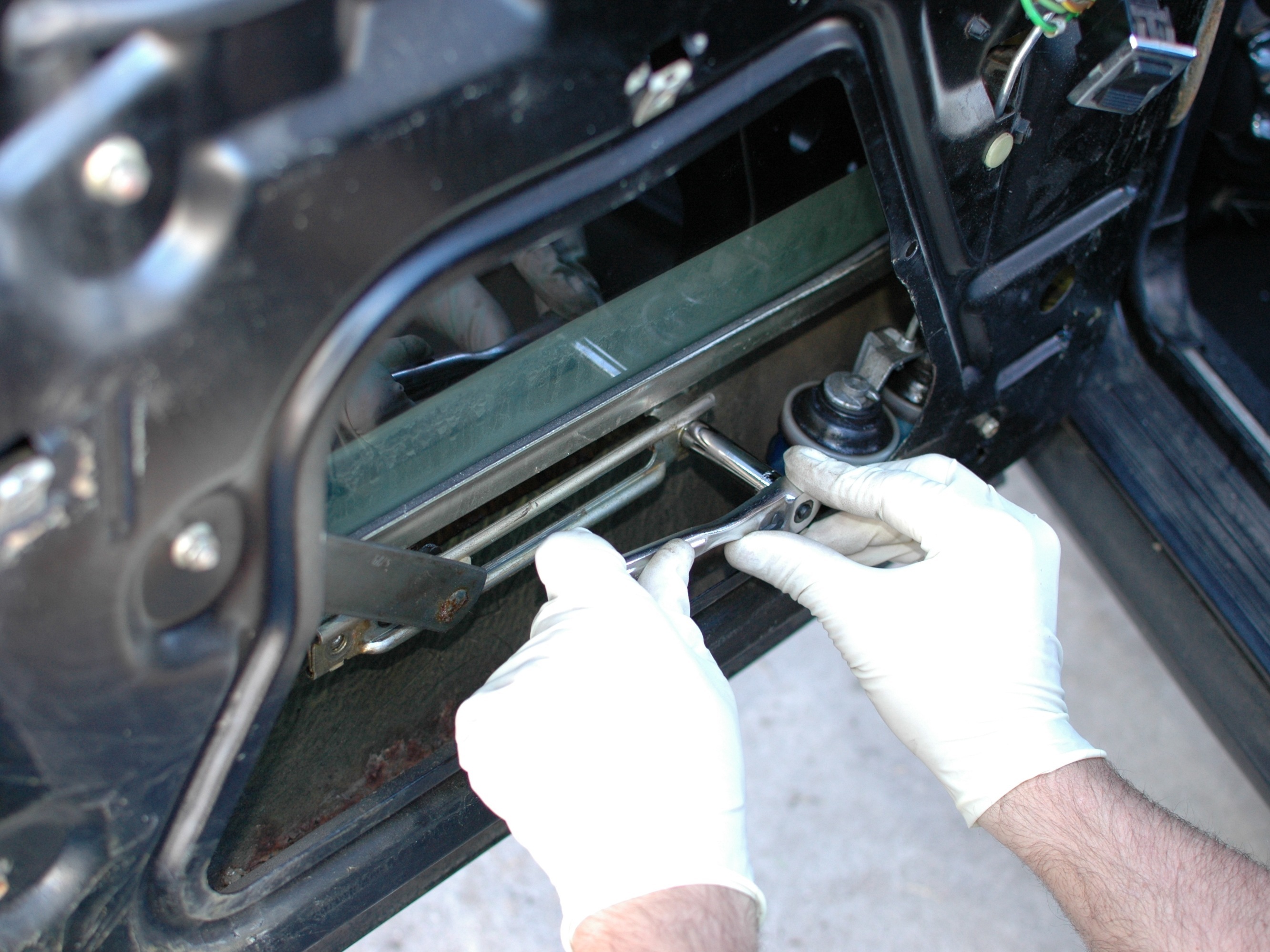 Mercedes W123 Power Window Regulator, Rear Replacement - iFixit Repair ...