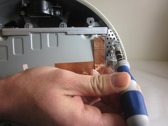 Image 2/3: Carefully remove shield and copper tape