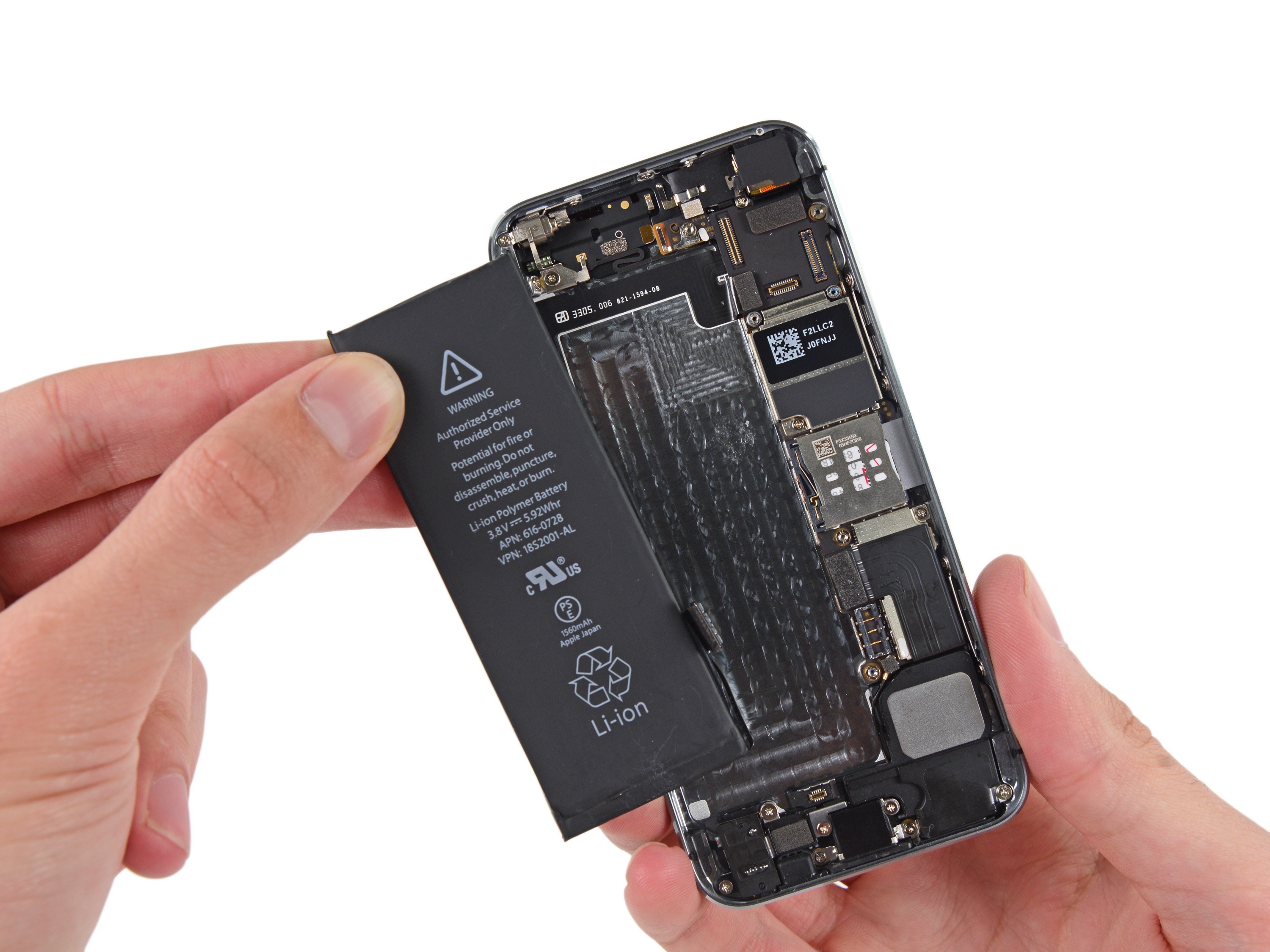 How to replace the battery in your iPhone 5s - iFixit Repair Guide