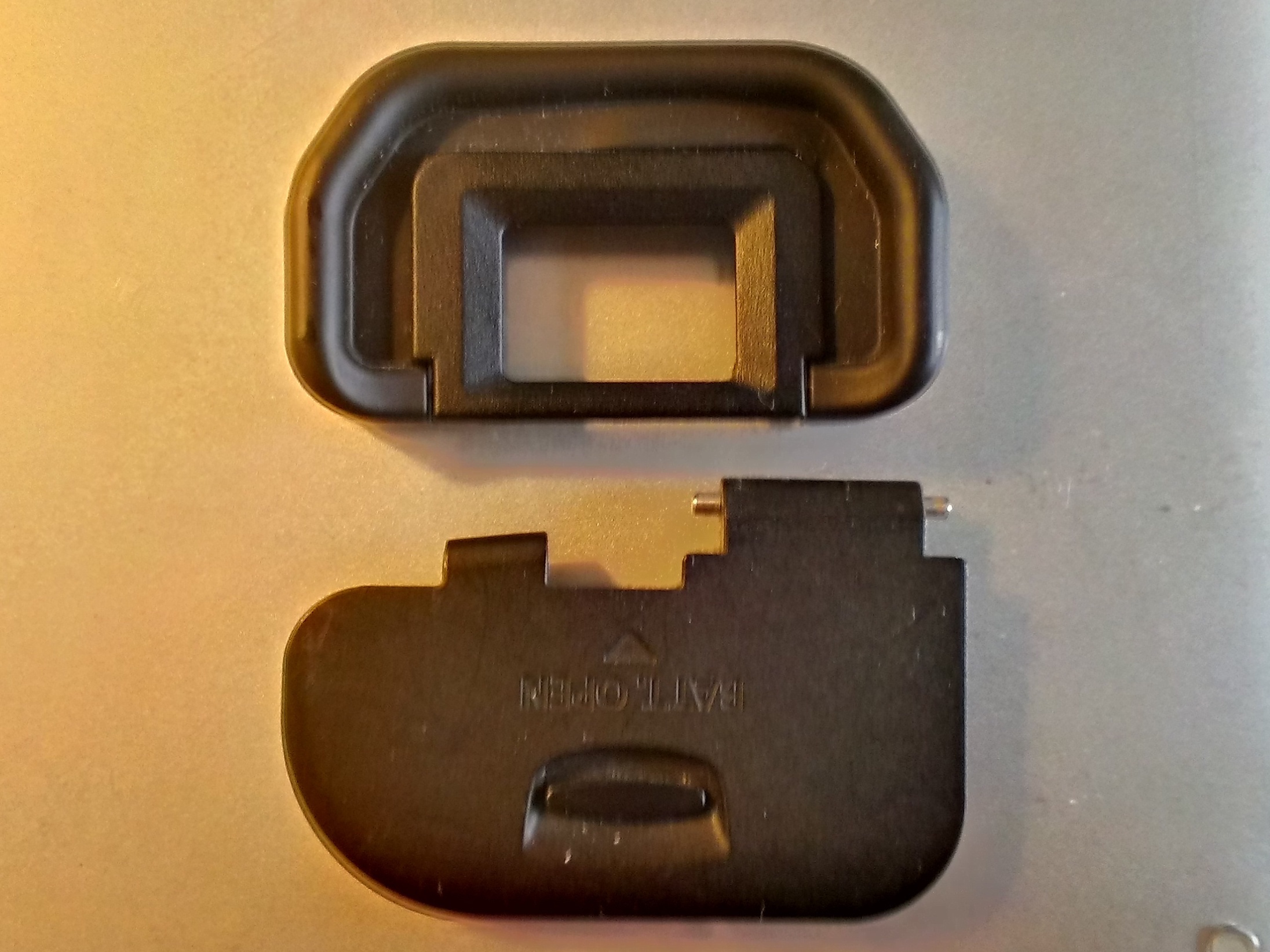 Eye piece and Battery door