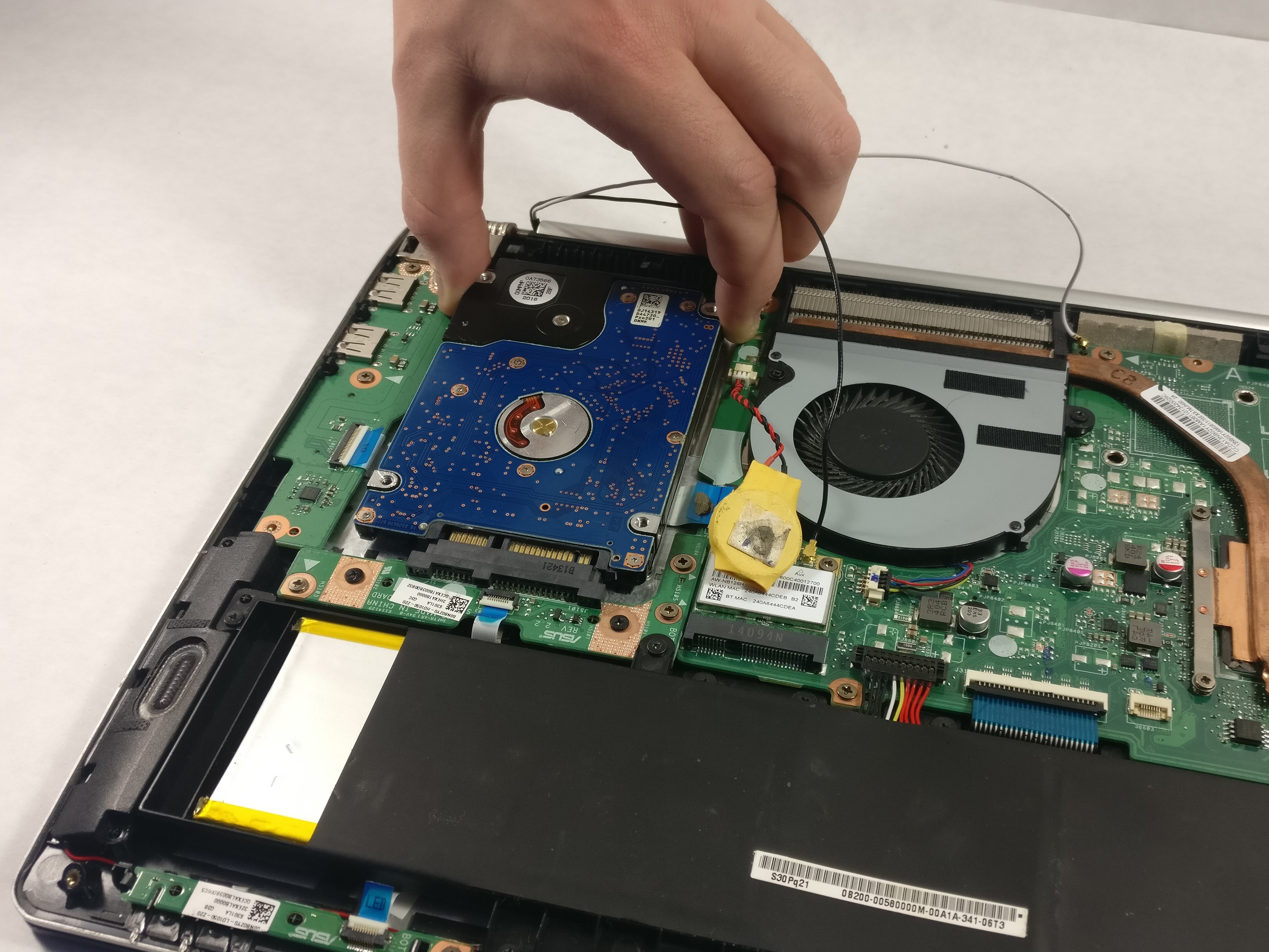 Asus Vivobook Q301LABHI5T02 Hard Drive Replacement iFixit Repair Guide