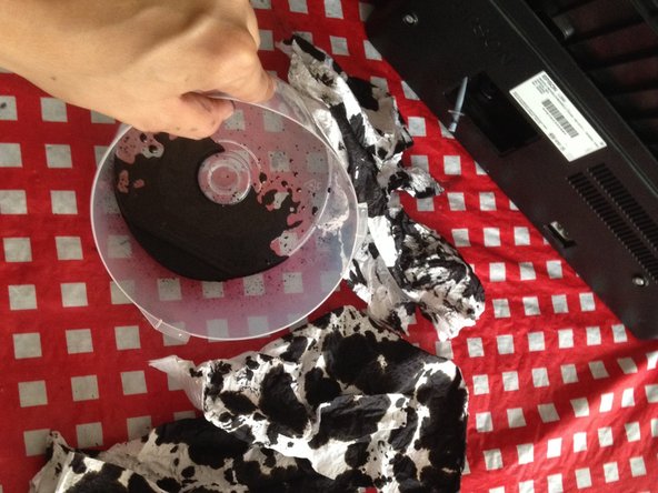 پاک کردن جوهر باقیمانده